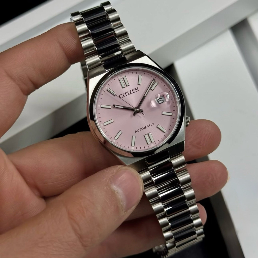 Đồng hồ nam nữ dây thép Citizen Tsuyosa Automatic Sport Chic NJ0200-50Z