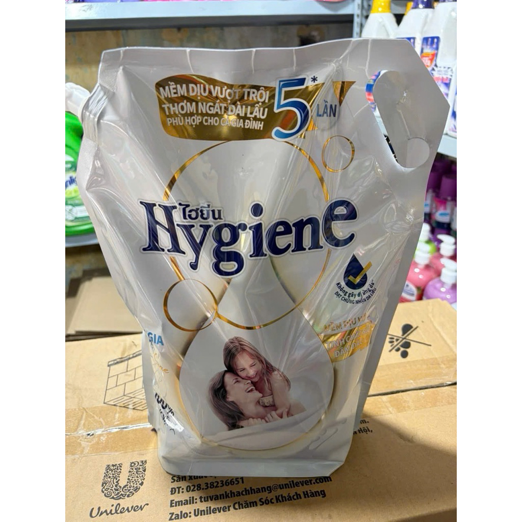 NƯỚC XẢ THƠM LÀM MỀM VẢI HYGIENE 2L - 2,2L