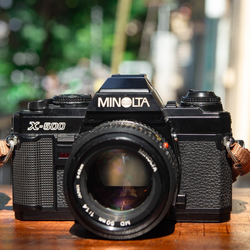 Minolta X-500 – Minolta MD 50mm f/1.4 [SLR|35mm]