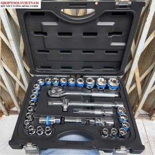 1/2 bộ tuýp cao cấp 32 chi tiết crossman 99-099c