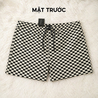 Quần Short Nam Club Monaco Bigsize 80–85kg – Form Ngắn Cá Tính, Vải Dày Xịn, Có Lót Lưới, 3 Túi Tiện Lợi (Size Âu)