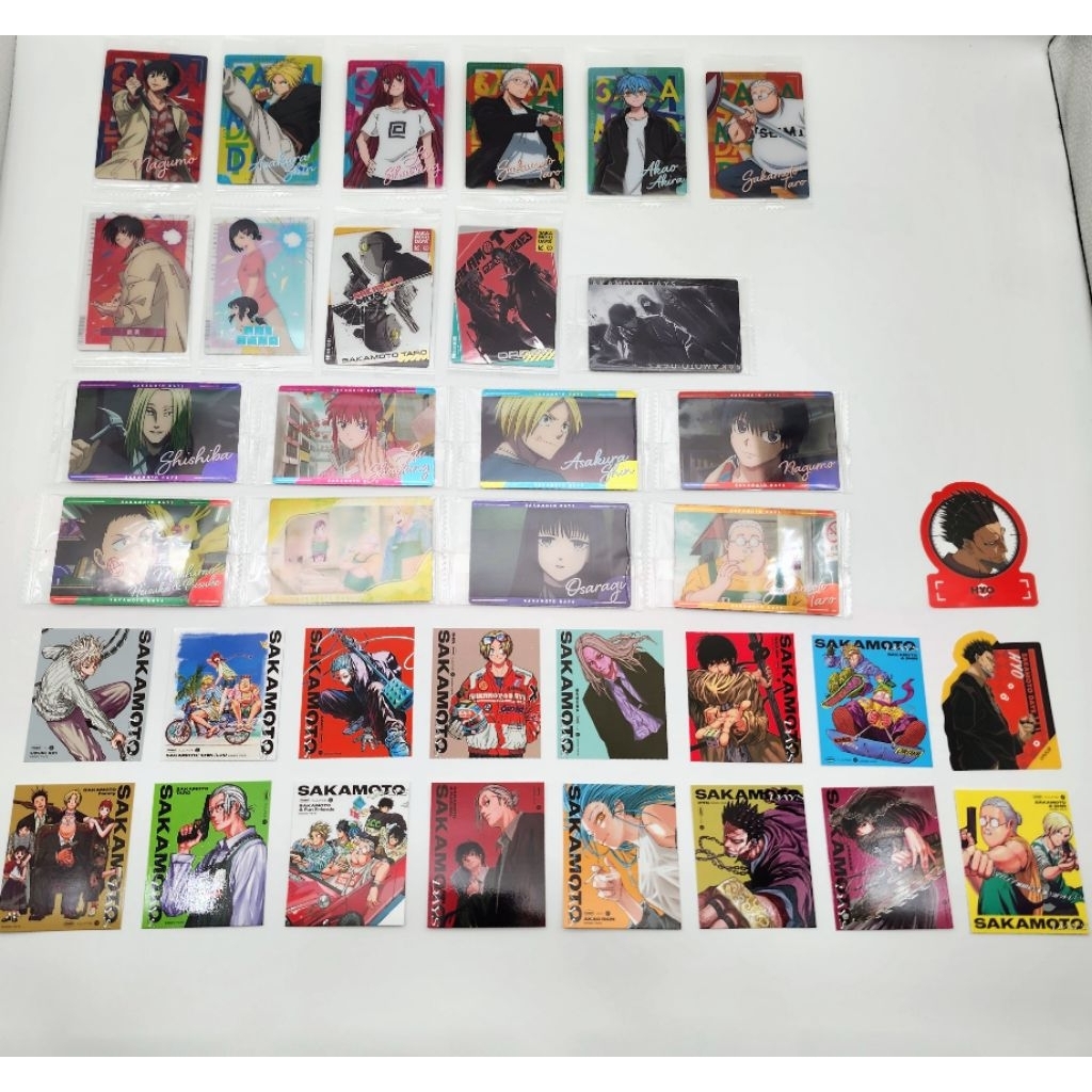 🔥 GOODS OFF – SAKAMOTO DAYS - SÁT THỦ VỀ VƯỜN, 03, Thẻ bài • Bo góc • Tranh ảnh CHÍNH HÃNG, 2ND 🔥
