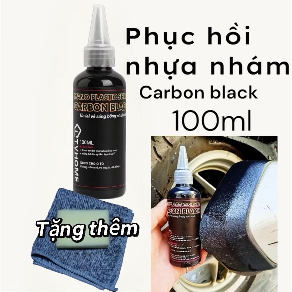 phục hồi nhựa nhám carbon black