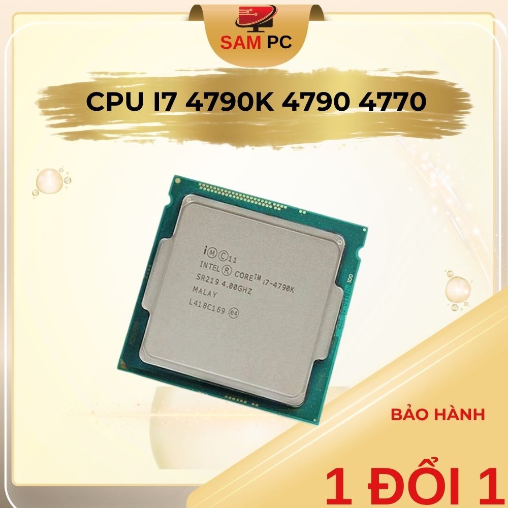 CPU i7 4790K i7 4770 i7 4790 dòng socket 1150 chạy trên main B85 H97 H87 Z87 Z97