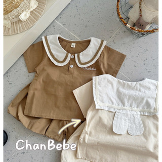 Bộ thêu chanbebe vải thô Hàn cực mềm