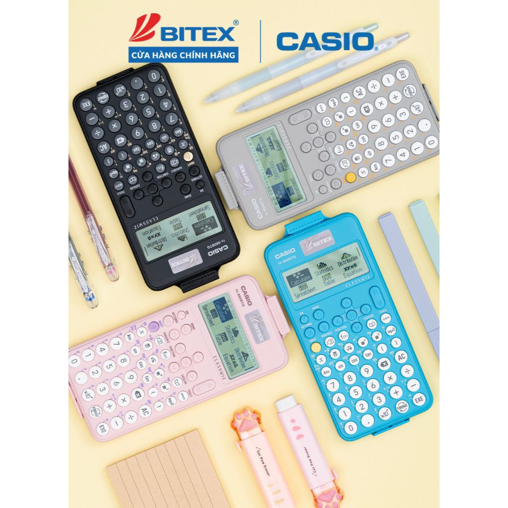 Máy tính casio 880BTG mới chính hãng