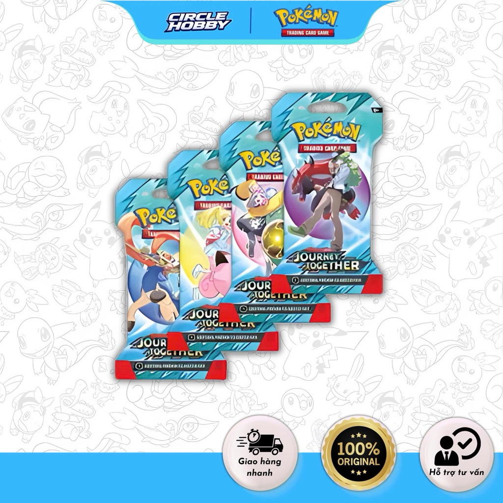Pack thẻ Pokemon Journey Together Sleeved Booster Pack