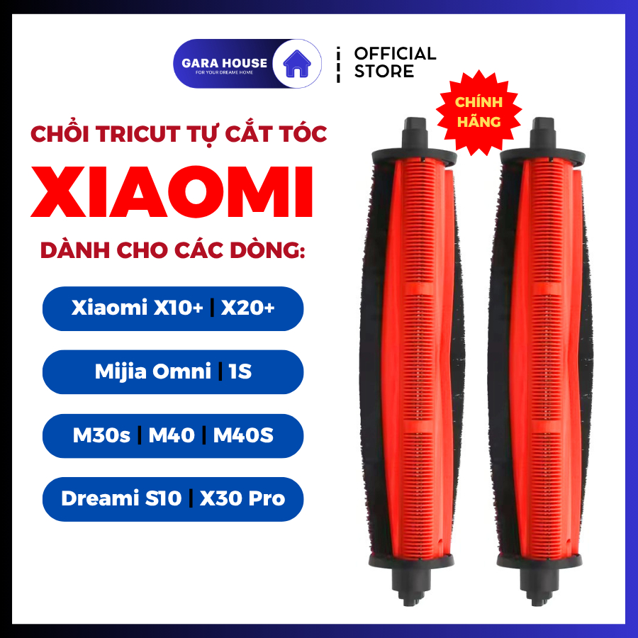[Full box] Chổi Tricut cắt tóc Xiaomi X10+ X20+ Mijia Omni M30s M40 _ X30 X40 L20 L10S D20 Ultra L10