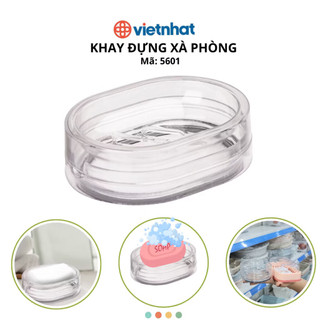 Khay đựng xà phòng nhựa việt nhật có lỗ thoát nước tiện lợi Mã sp 5601
