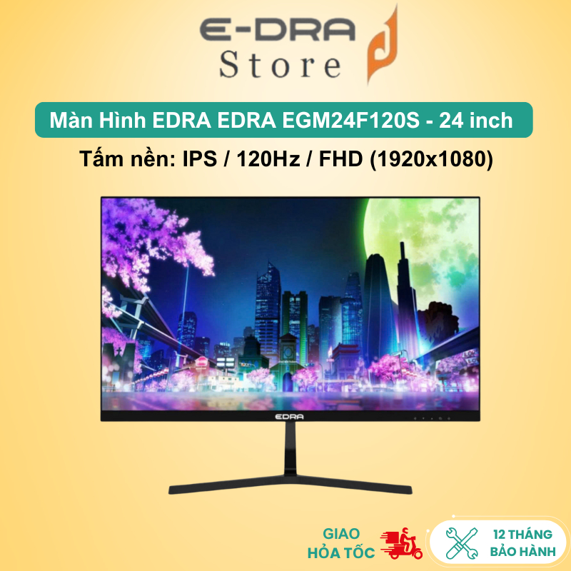 Màn hình gaming EDRA EGM24F120S 24 inch FullHD 120hz