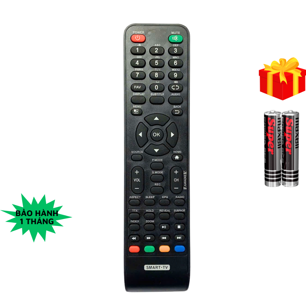 Remote điều khiển TV IMUSIC SMART - TV NANOMAX - ĐT Bích Thuỷ