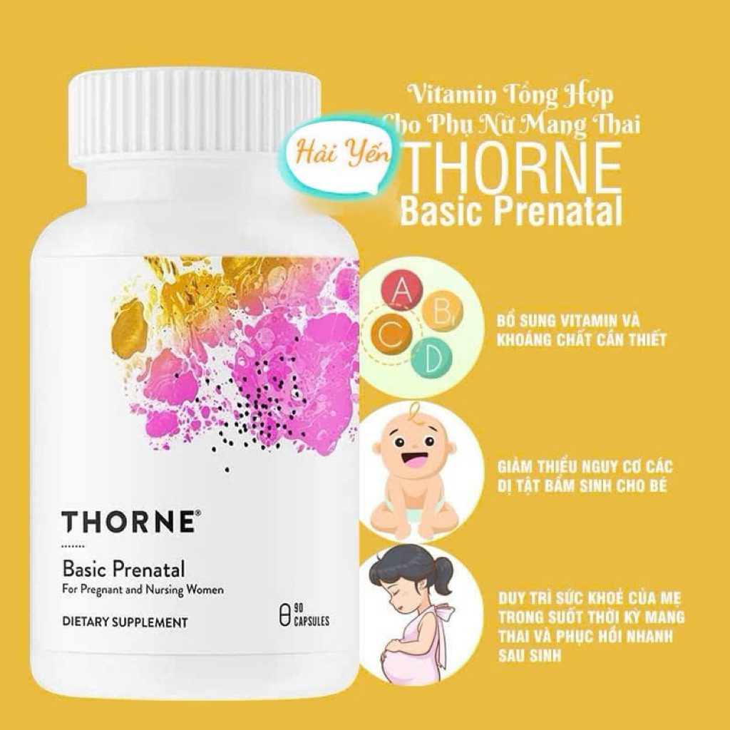 Thorne Basic Prenatal, 90 Capsules [air] US