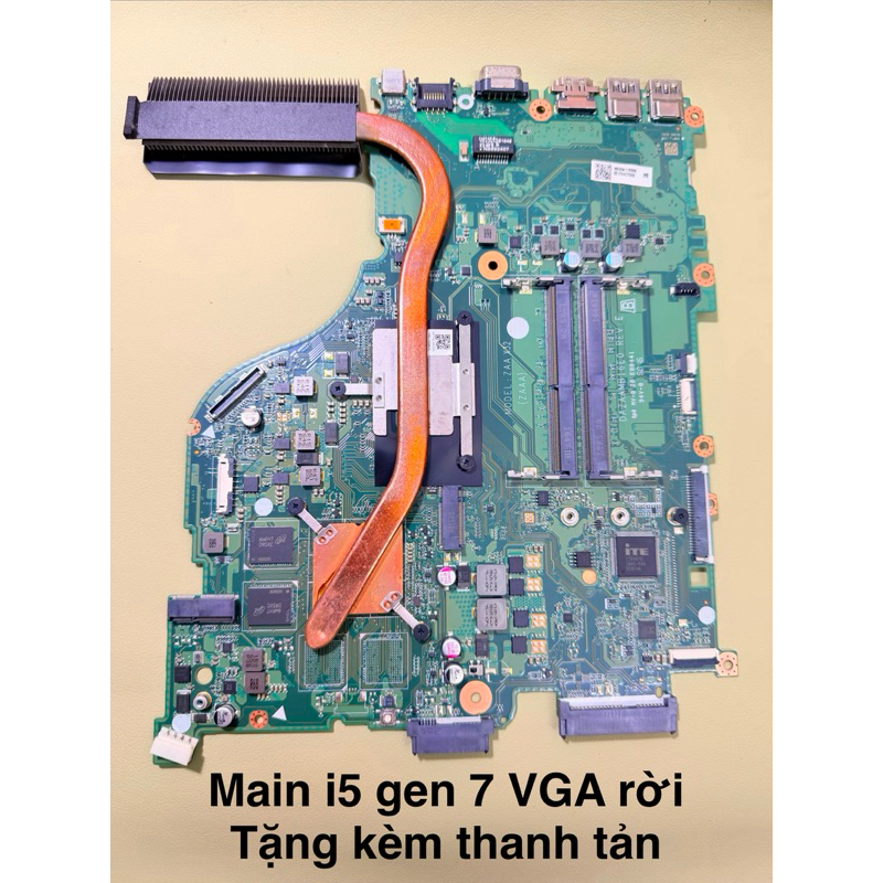 Mainboard Laptop Acer E5-575 CPU i3 i5 Gen 7 VGA rời DAZAAMB16E0