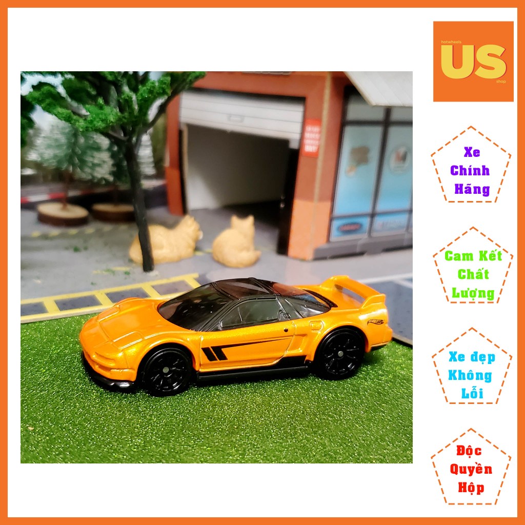 Xe Mô Hình Hot Wheels 90 Acura NSX Độc Quyền Hộp 9, 10 – Chính Hãng US (Không Card) Multi-Pack Exclu