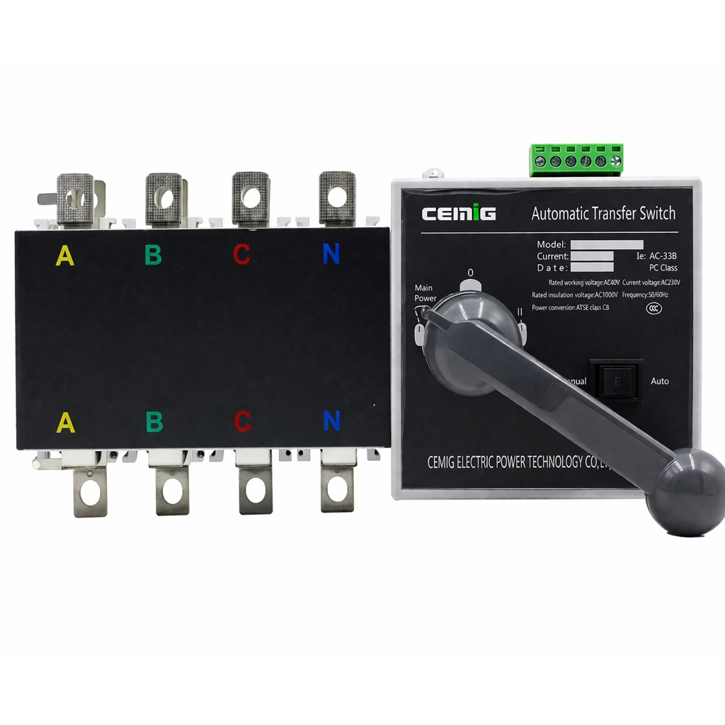 Chuyển nguồn ATS 100A 4 cực CHINT , Cemig, Vega, Hawd 4P 100A
