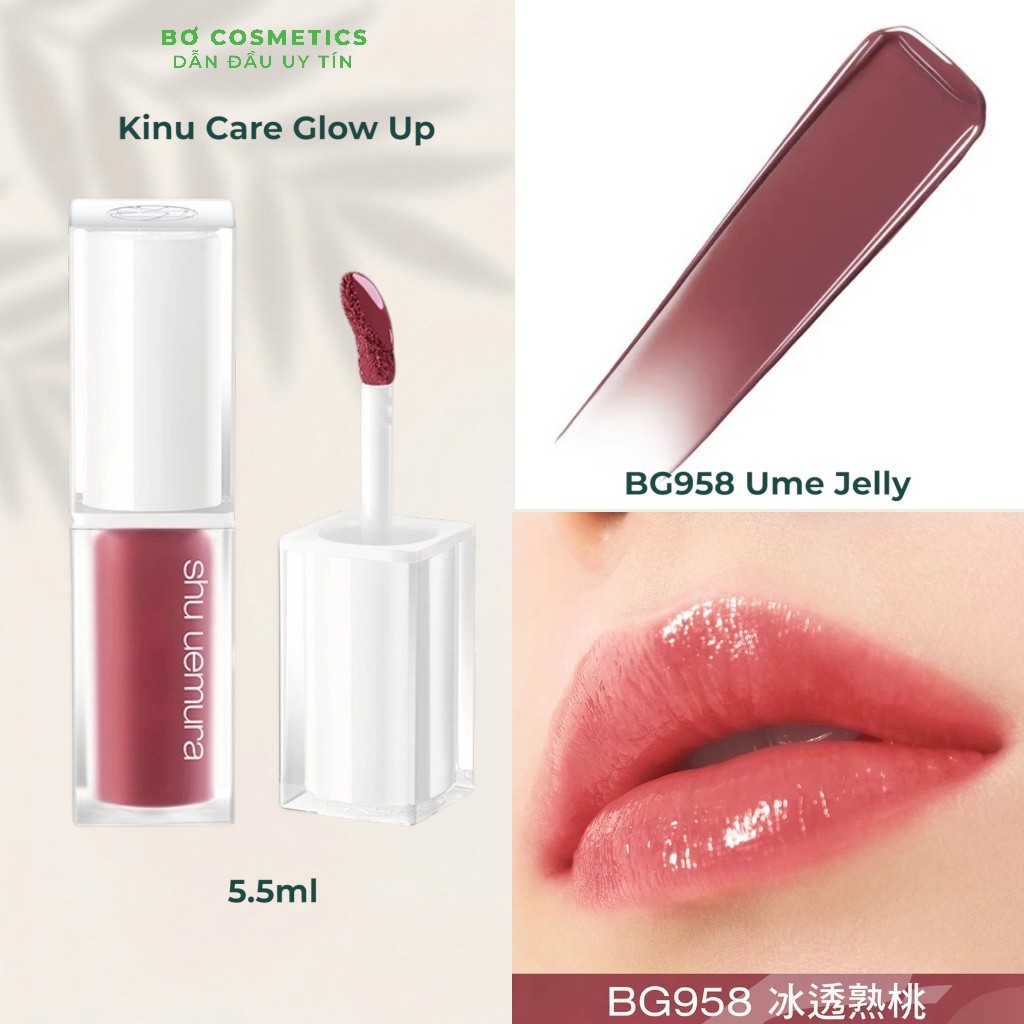 Son Kem Shu Uemura Kinu Care Glow Up Cho Môi Dưỡng Ẩm, Căng Mọng l Bơ Cosmetics | BigBuy360 - bigbuy360.vn