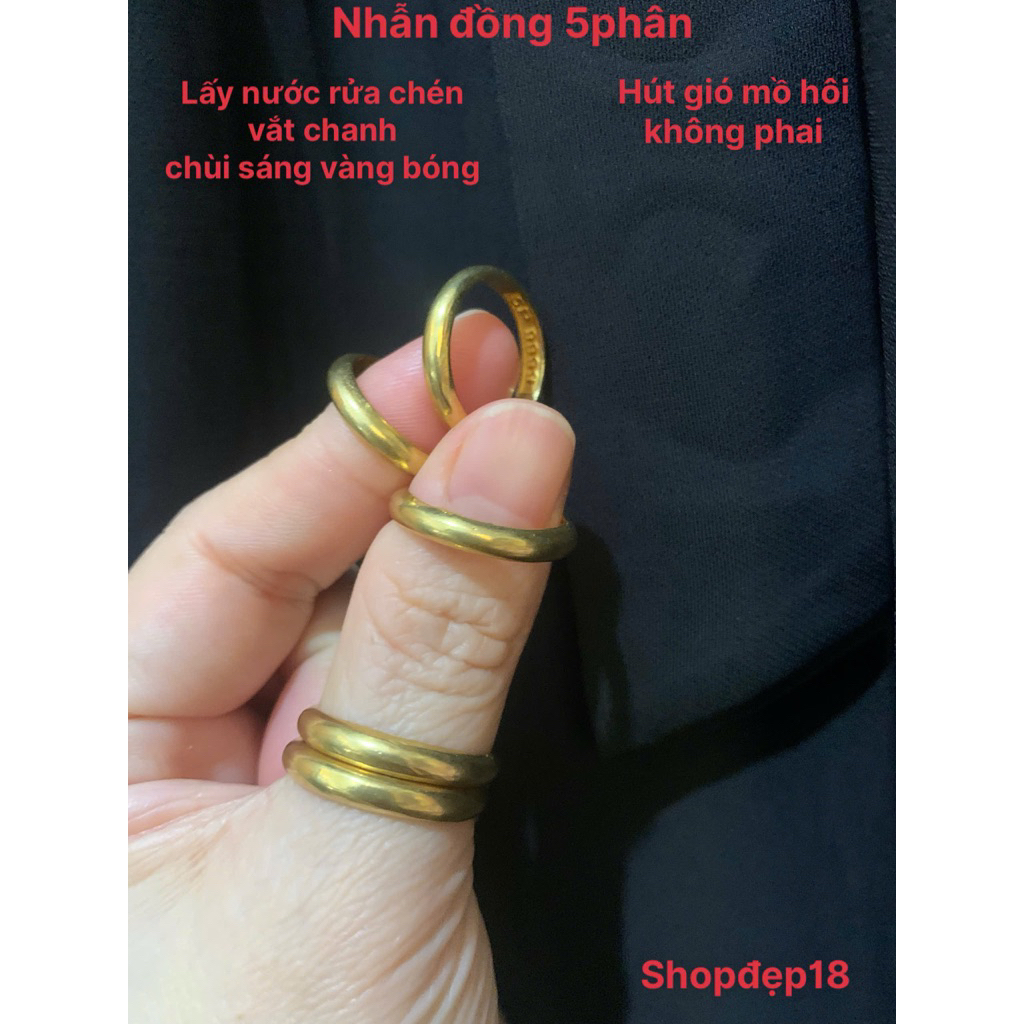 nhẫn ĐỒNG khắc số nổi. 5p-1chỉ 2chỉ 5chỉ 1lượng hút gió mồ hôi không phai. #nhandong#nhẫnđồng#nhẫn1c