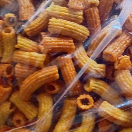 500g Nui cay dài sấy tẩm gia vị thơm ngon ( nui dài)