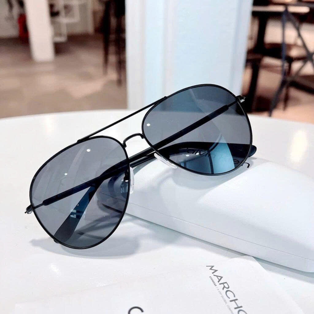 Kính CK Fashion Men’s Silver Aviator Sunglasses/CK19314S-001