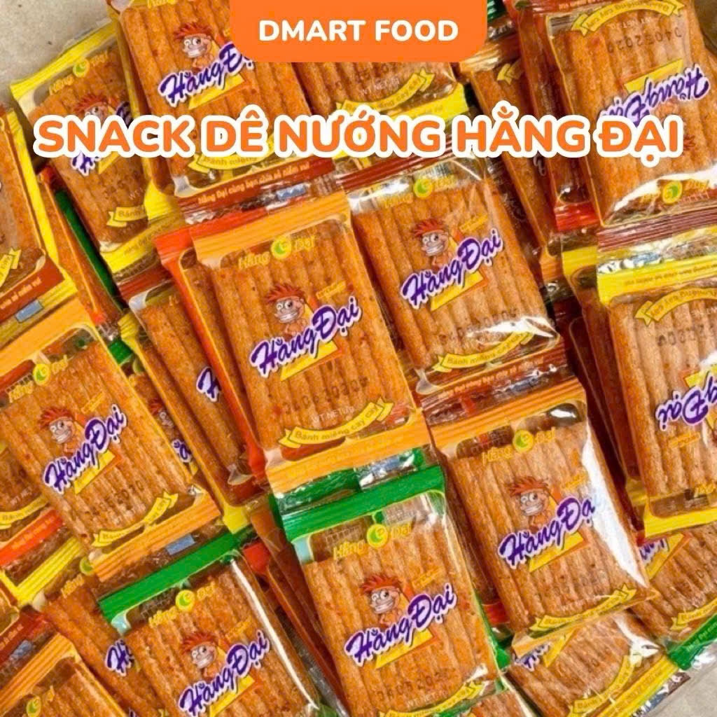 ( sale 30 % )60 Gói Sườn Dê Hằng Đại, Dê Nướng Que Cay Cay, Đồ Ăn Vặt Tuổi Thơ