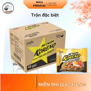 Mì trộn koreno 40 Gói 4 vị đặc trưng Hàn Quốc gói 74G
