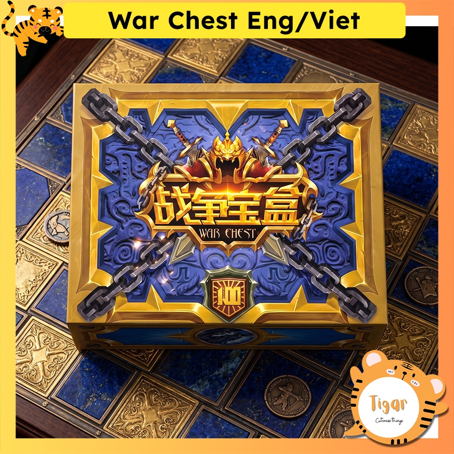 [Việtsub/Engsub] Boardgame Warchest + 2 Exp Game chiến thuật 1vs1 2vs2 Tigarboardgame