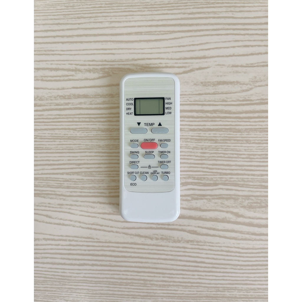 Điều khiển điều hoà máy lạnh HIKAWA phím êm