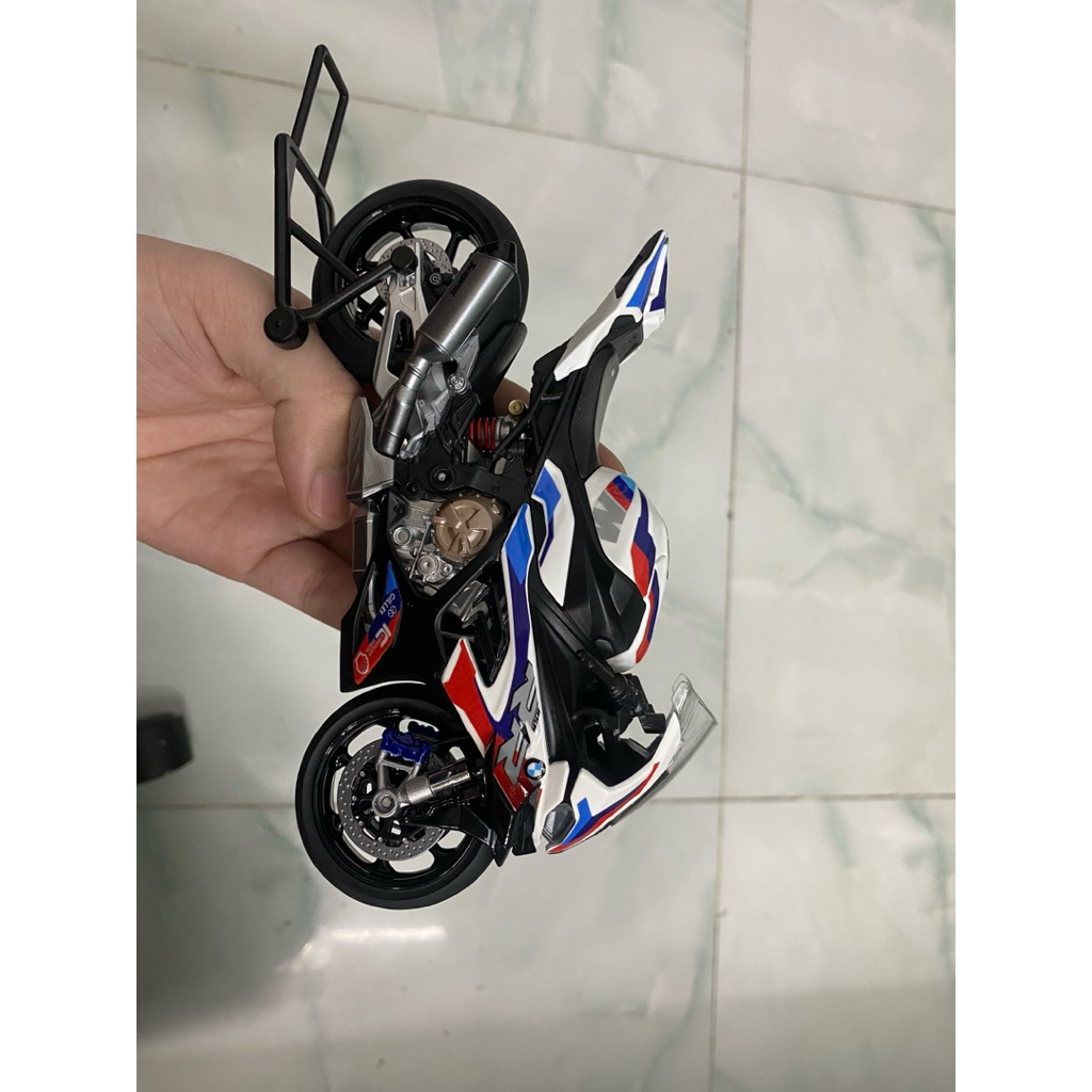 MÔ HÌNH BMW M1000RR 2019 2020 2021 2022 TỈ LỆ 1/12 ĐỘ OPTION MÔ HÌNH S1000RR