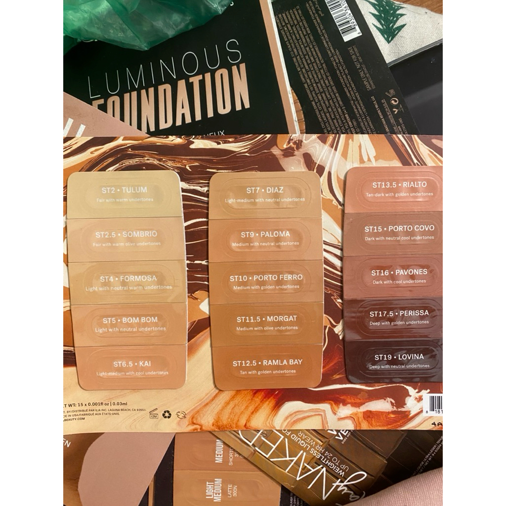 kem nền ilia mini foundation