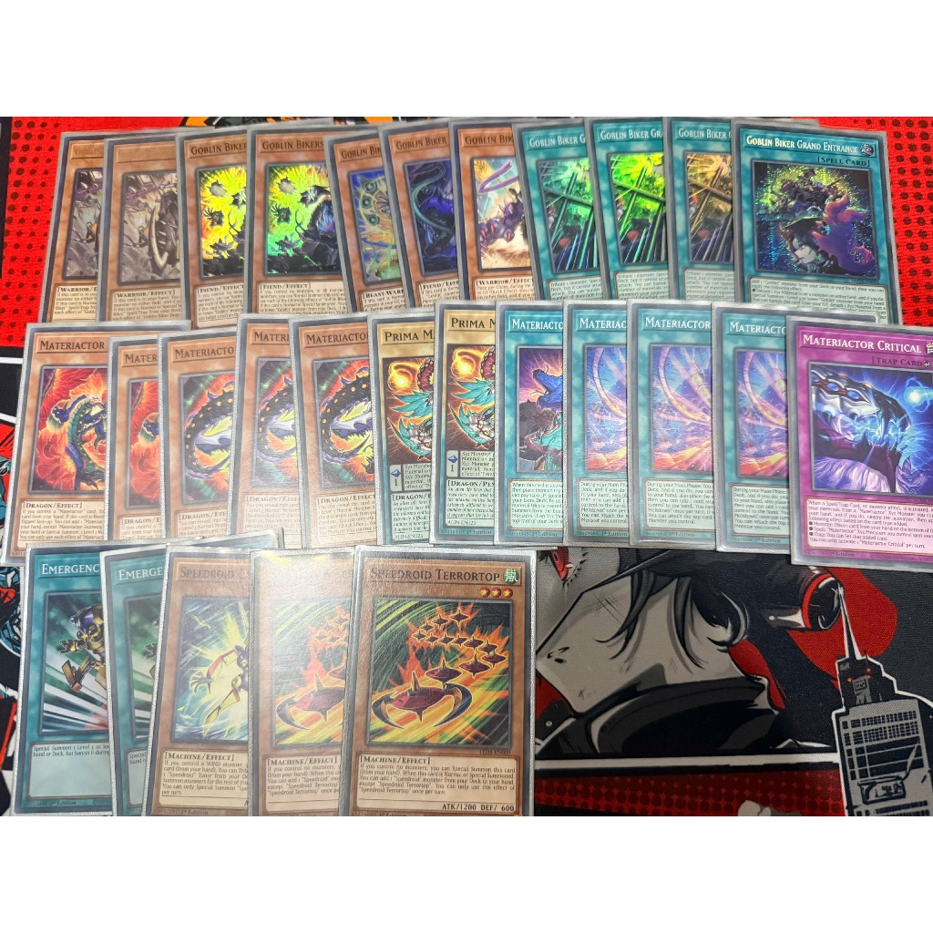[ Thẻ bài yugioh chính hãng ] Core deck Goblin biker mix Materiactor