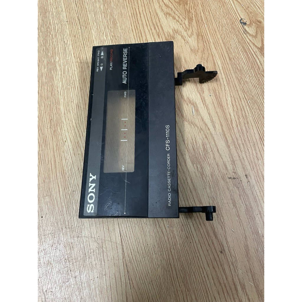radio cassette Sony CFS-1110S, nắp cửa băng cassette Sony 1110S, cửa băng đài Sony 1110, nắp pin đài