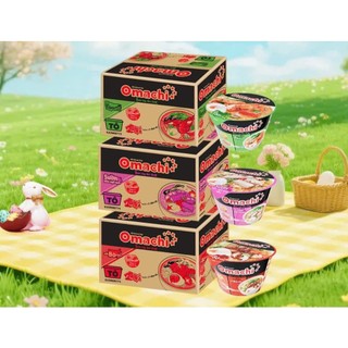 Thùng 18 Bát Mì - Tô Mì Omachi Các Vị x 92g
