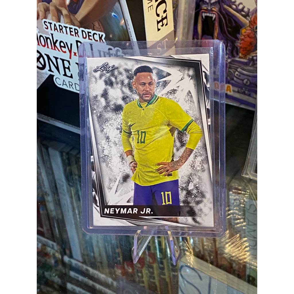 [HIẾM] Thẻ Cầu Thủ Neymar Jr Chính Hãng Leaf 2024 Áo Brazil Base