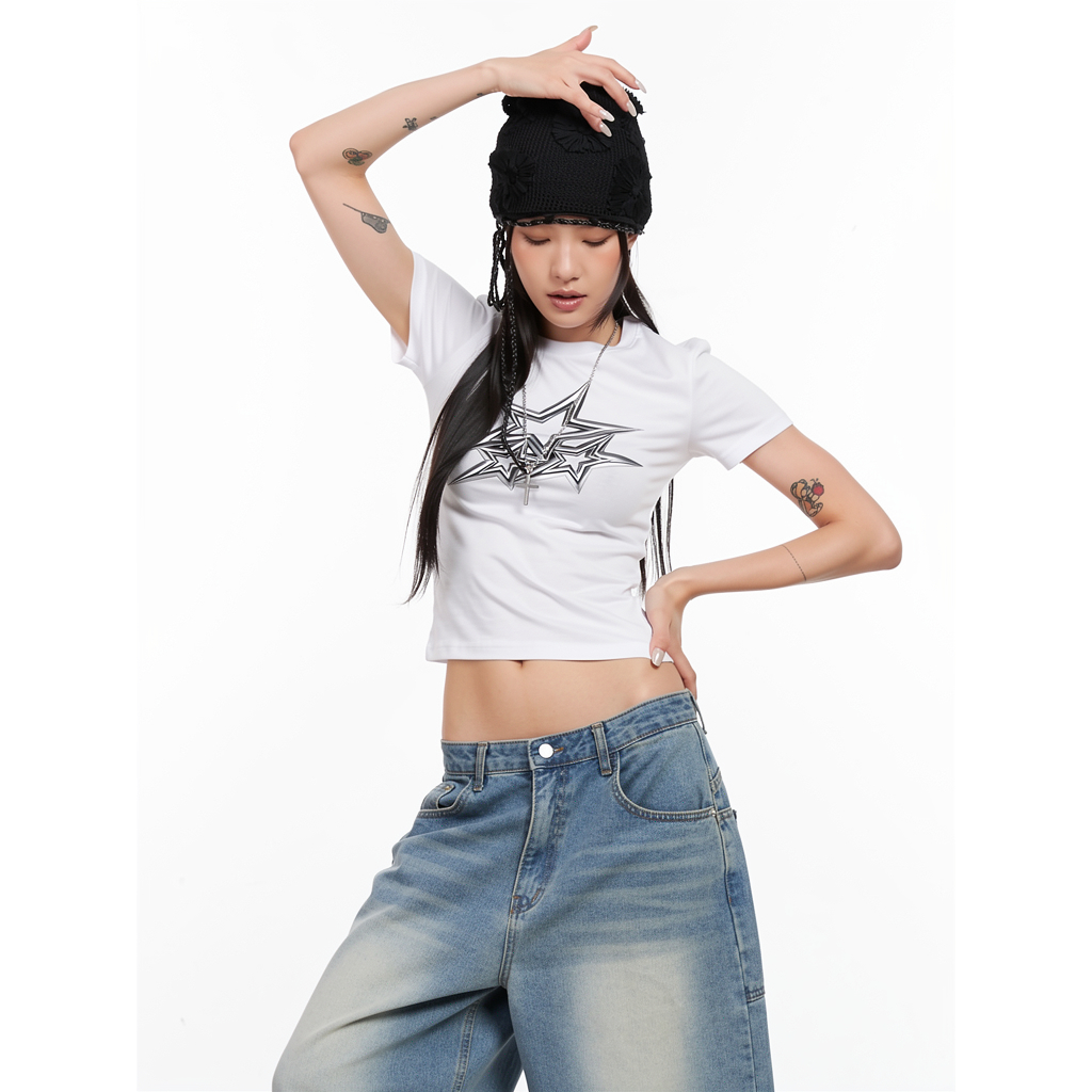 Áo Thun Nữ Ôm Body SolidStu 3STAR Local Brand  Nữ Oversize - TS36 | BigBuy360 - bigbuy360.vn