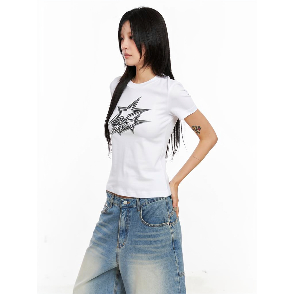 Áo Thun Nữ Ôm Body SolidStu 3STAR Local Brand  Nữ Oversize - TS36 | BigBuy360 - bigbuy360.vn