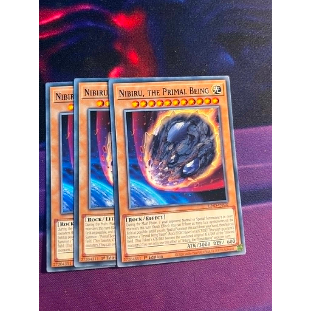 TGT Yugioh thẻ bài Yugioh chính hãng Nibiru, the Primal Being L26D-ENS02 common TCG EU