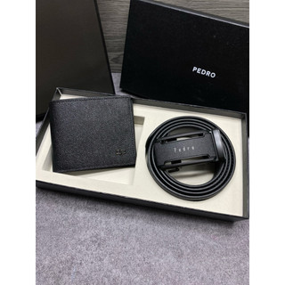 Set Ví nịt  nam Pedro - Full box túi giấy (phối tuỳ thích)