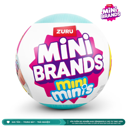 [CHÍNH HÃNG - NGHIỆN MINI] ĐỒ CHƠI BÓNG LẤP ĐẦY TỦ LẠNH MINI BRANDS - MINI BRANDS FILL THE FRIDGE BA