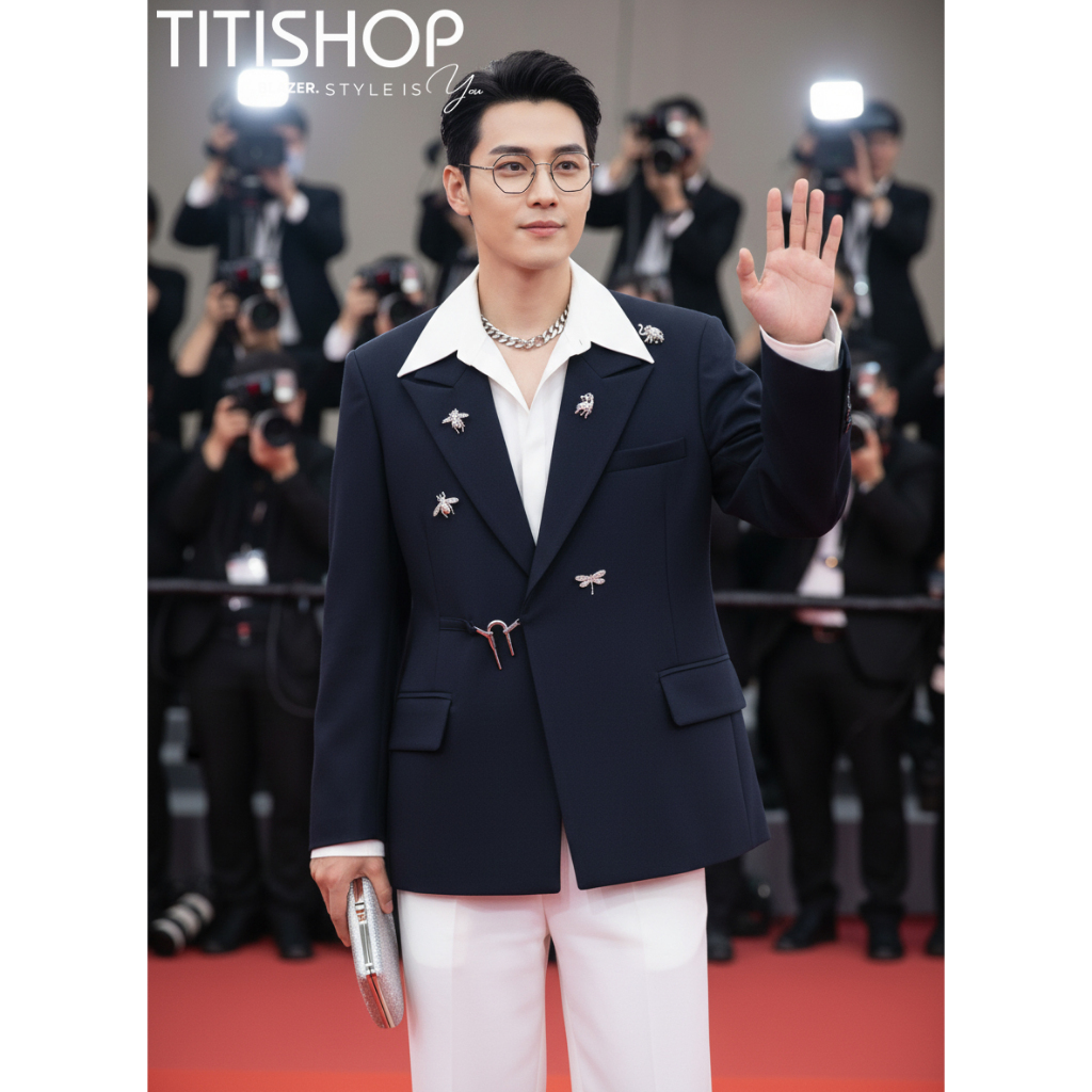 ( Đặt Nhanh ) Áo Blazer Nam Đi Tiệc Event , Áo Vest nam . Bộ Blazer Nam , Jacket Nam , Áo Khoác Twee