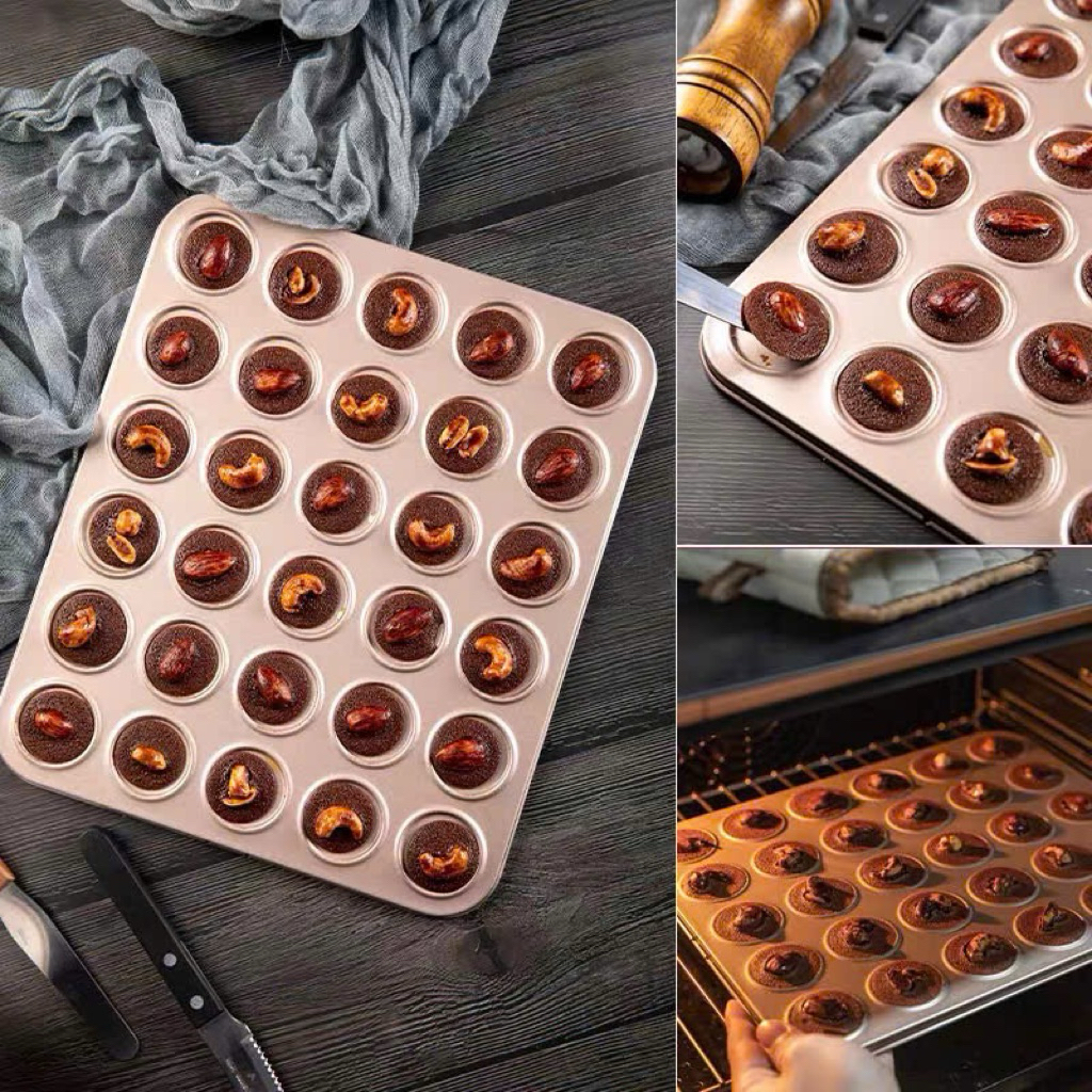 Khay nướng bánh Macaron 35 ô