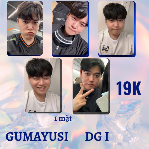 Set 5 Card Gumayusi HLE- Vô Địch CKTG 2025 - Tuyển thủ liên minh huyền thoại