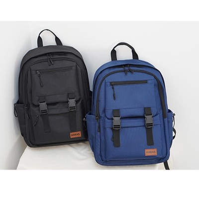 Balo nam nữ chất liệu chống thấm nước HARAS kiểu dáng Basic thời trang BL384
