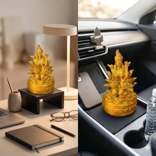 Tượng Trang Trí Decor H҉ồ L҉y҉ V҉i҉p҉ Thái Lan Màu Vàng
