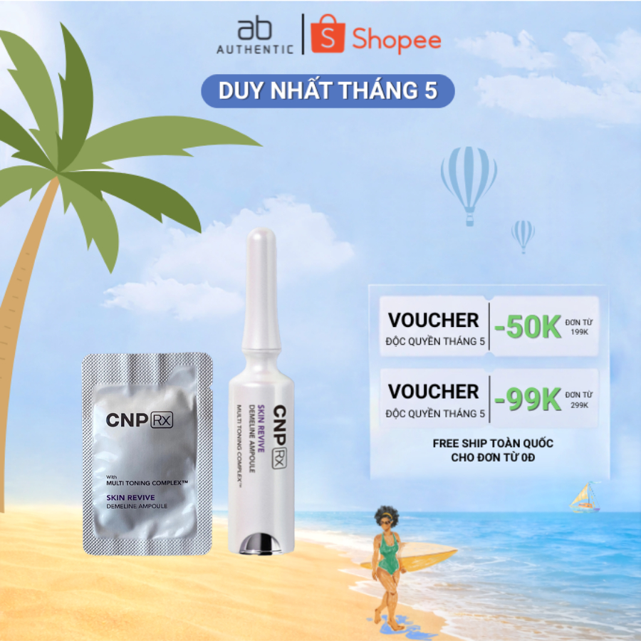 [Top 1 bán chạy] Combo 10 Gói sample Tinh chất CNP RX hủy nám, tàn nhang Skin Revive Demeline Ampoule - AB AUTHENTIC | BigBuy360 - bigbuy360.vn