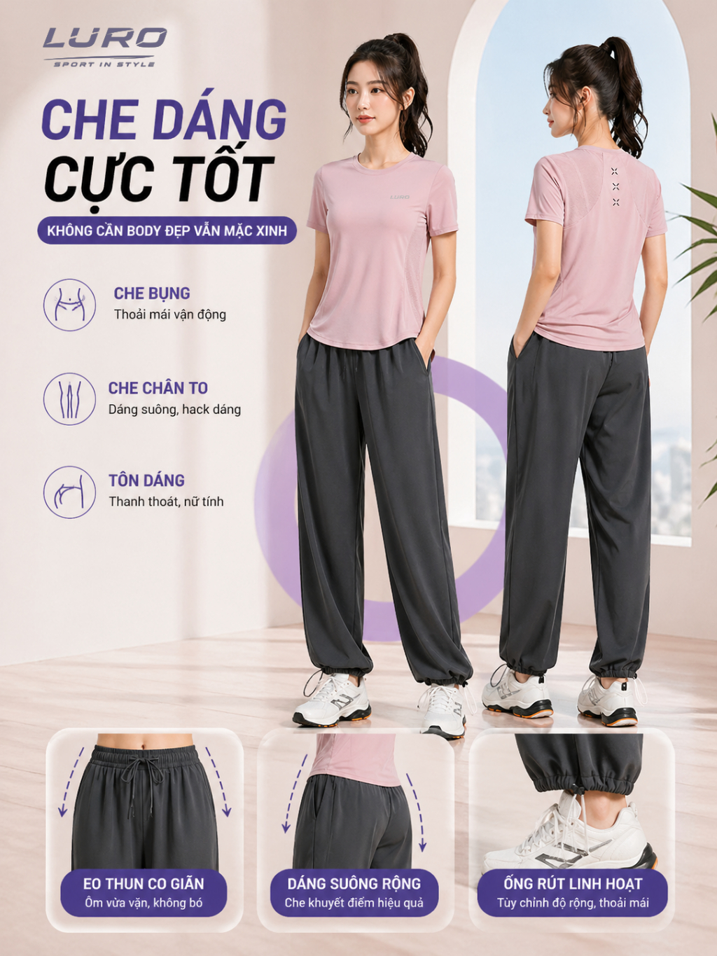 S108-11N — Set Đồ Tập Nữ Form Rộng 7