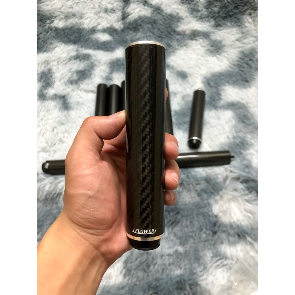 JFLOWERS - Nối Carbon Cơ Bida JFLOWERS Có Thể Gắn Thêm 2 Nối Tăng Chiều Dài Sản Phẩm Chất Lượng Cao