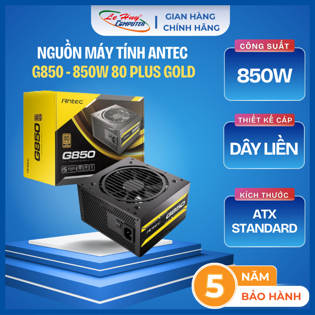 Nguồn Máy Tính Antec G850 - Hàng Chính Hãng