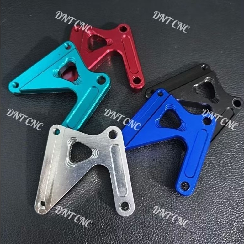 Pat mobin sườn MSD gắn xe SH VN nhôm CNC
