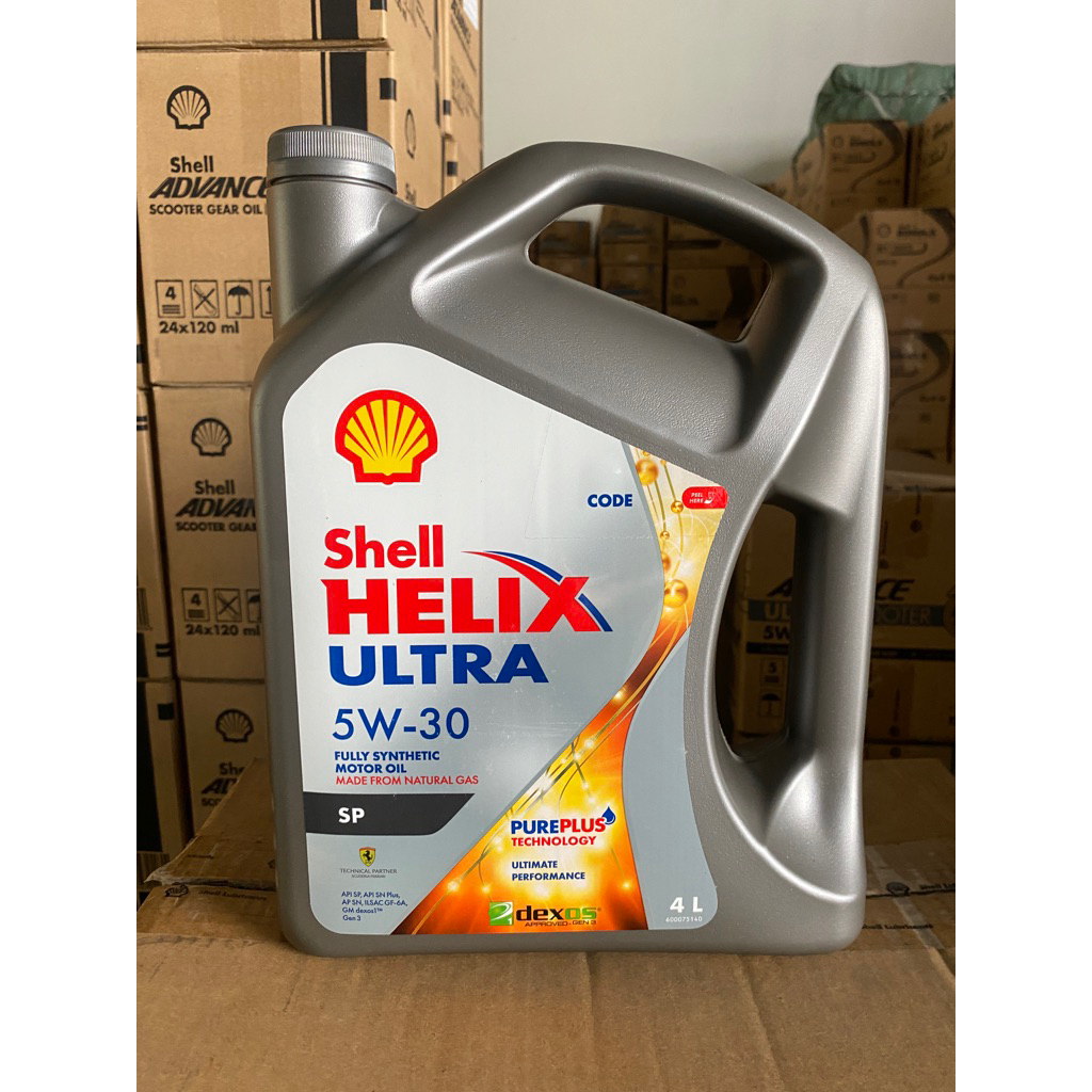 Nhớt Shell Chính Hãng Helix Ultra 5w30 4Lít Can