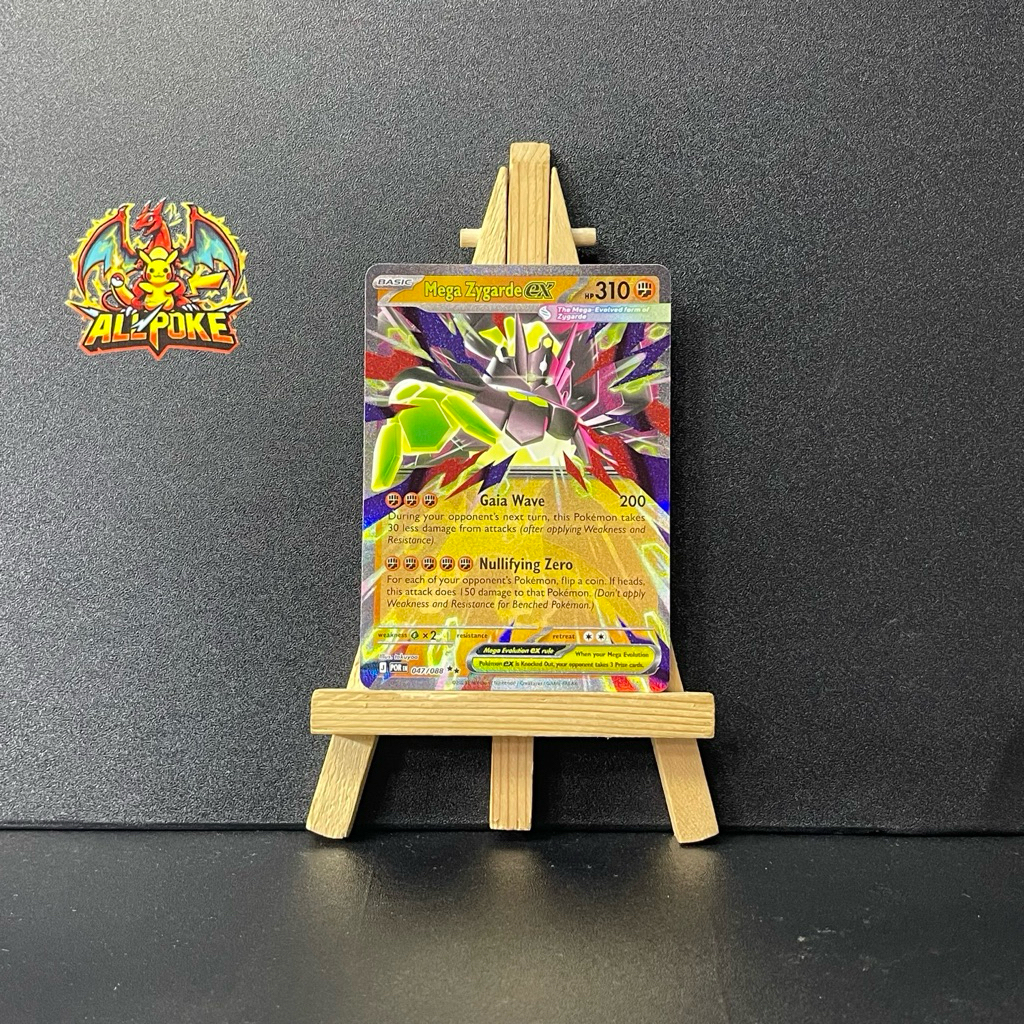 [ AllPoke ] Thẻ Bài Pokemon TCG,Mega Zygarde ex - 047/088 -M-NM